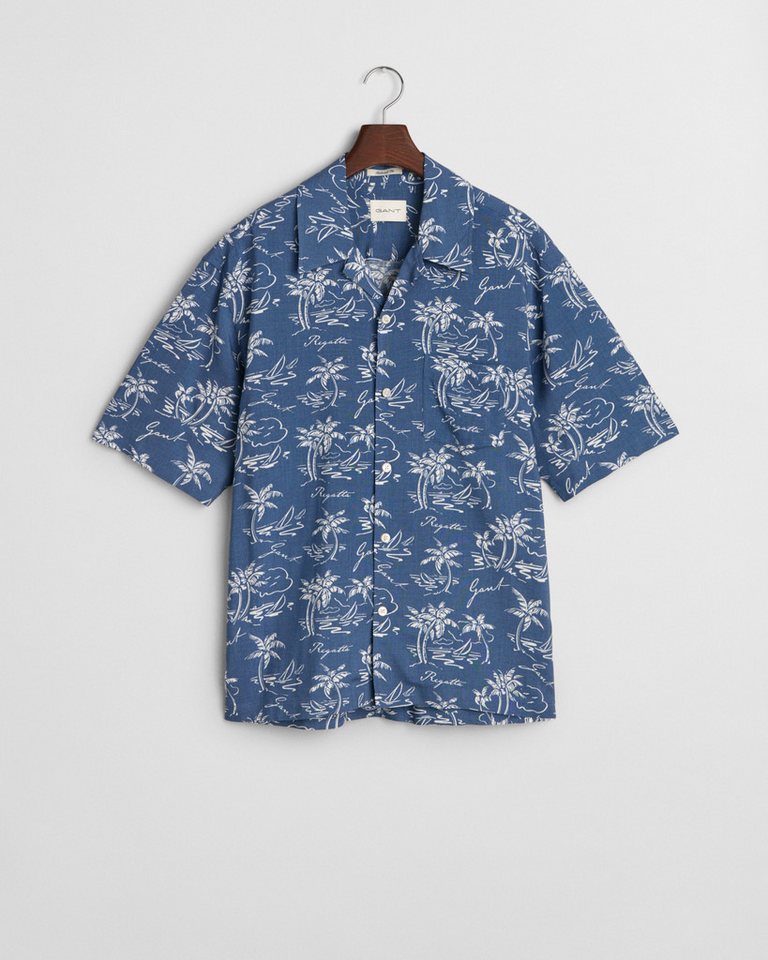 Gant Langarmhemd REL ISLAND PRINT SHIRT von Gant