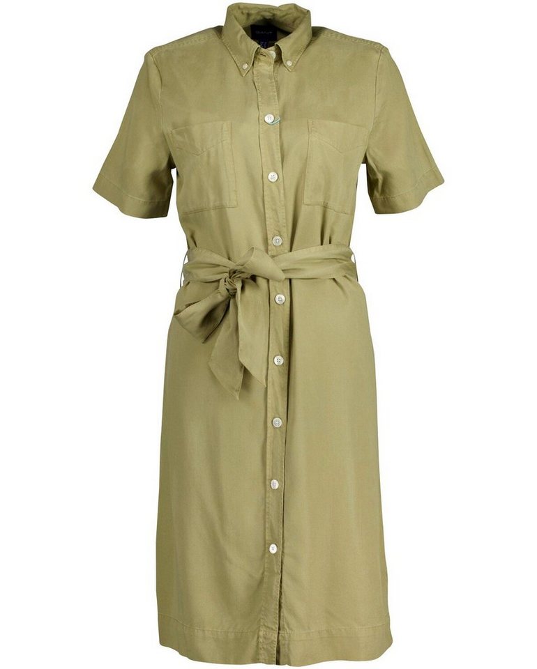 Gant Midikleid Hemdblusenkleid mit Gürtel von Gant