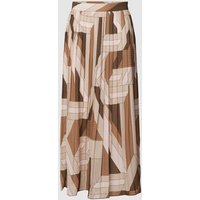 Gant Midirock mit Allover-Muster in Camel, Größe 38 von Gant