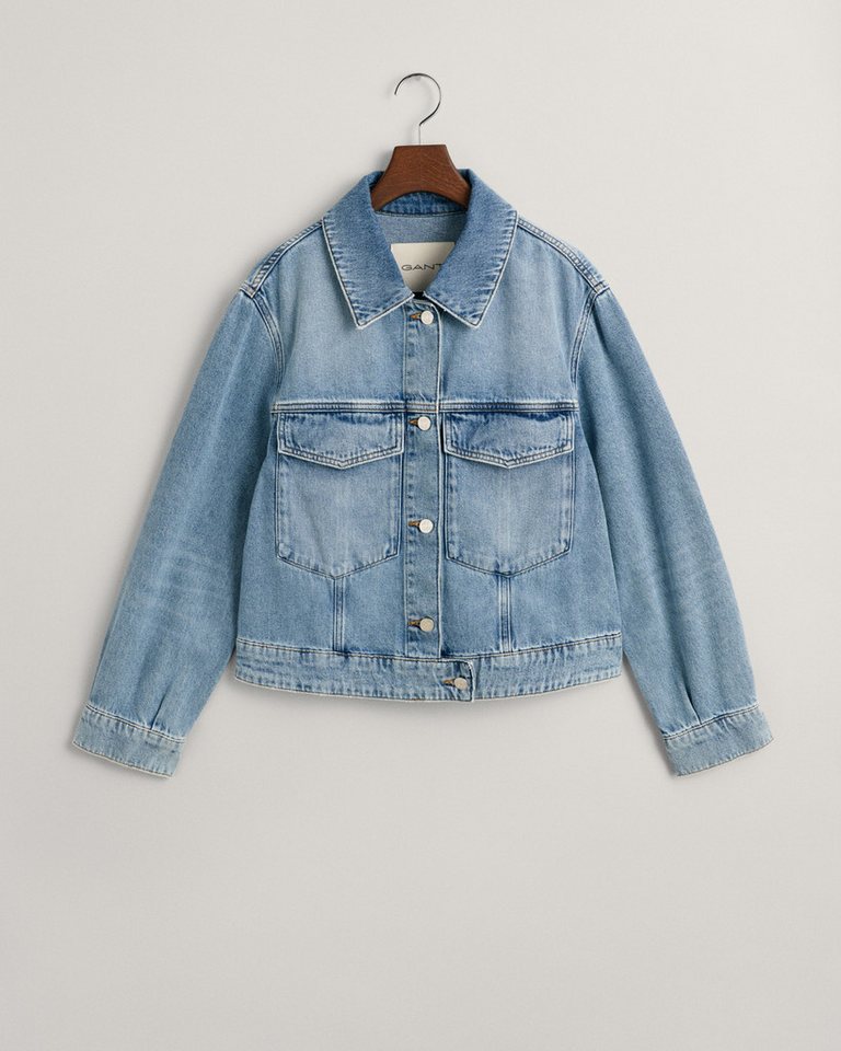 Gant Outdoorjacke CROPPED DENIM JACKET von Gant