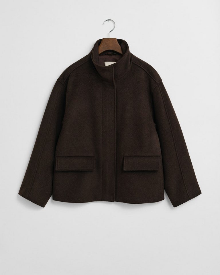 Gant Outdoorjacke SHORT WOOL JACKET WITH ZIP Gant Outdoorjacke SHORT WOOL JACKET WITH ZIP von Gant
