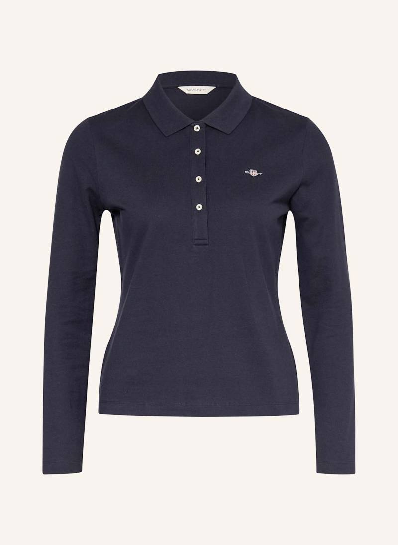 Gant Piqué-Poloshirt blau von Gant