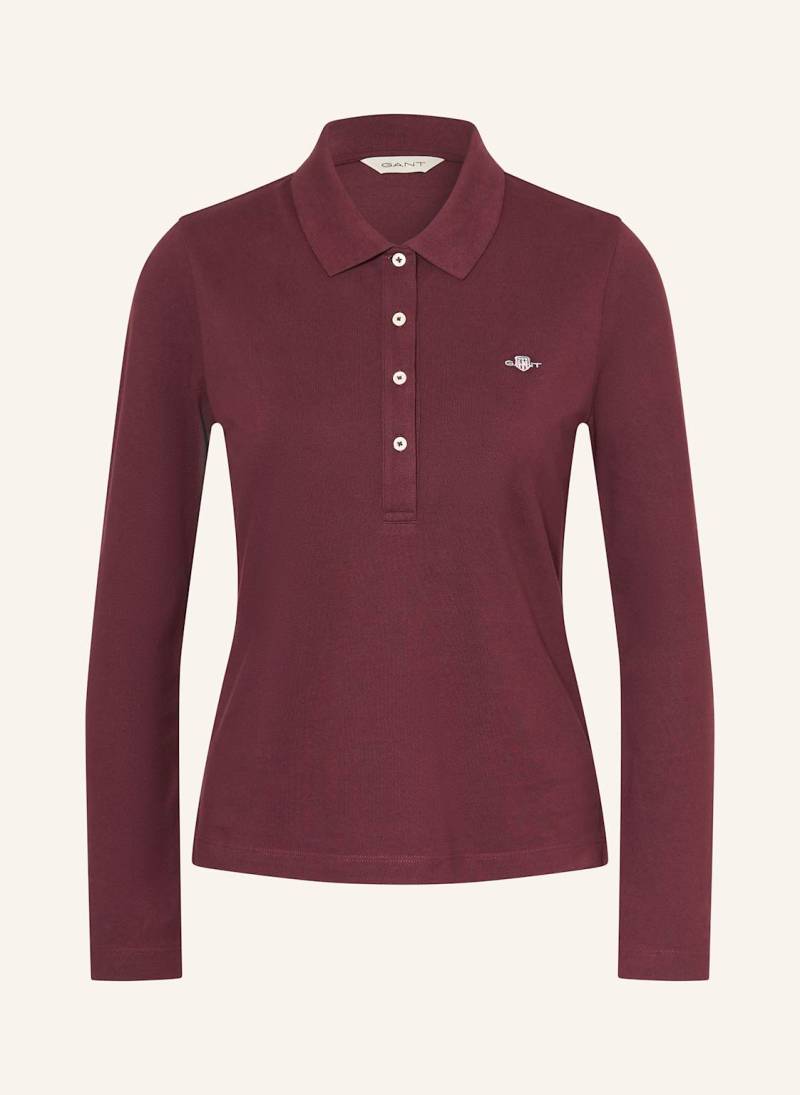 Gant Piqué-Poloshirt rot von Gant