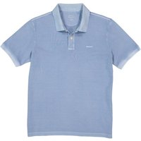 Gant Herren Polo-Shirt blau Baumwoll-Piqué von Gant