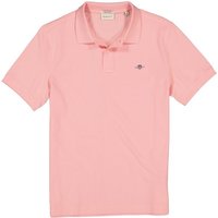 Gant Herren Polo-Shirt rosa von Gant