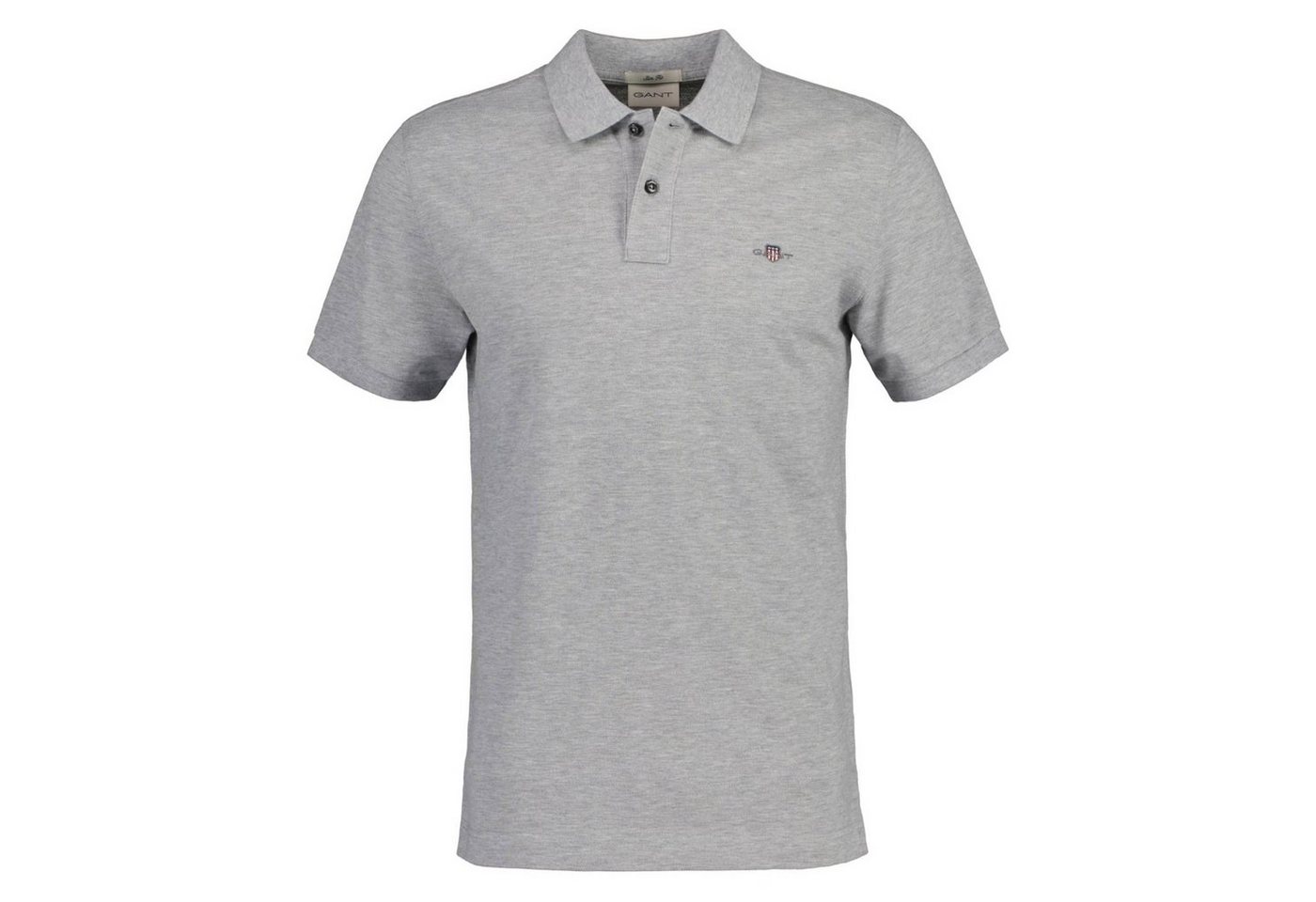 Gant Poloshirt Herren Poloshirt - SLIM SHIELD PIQUE POLO von Gant