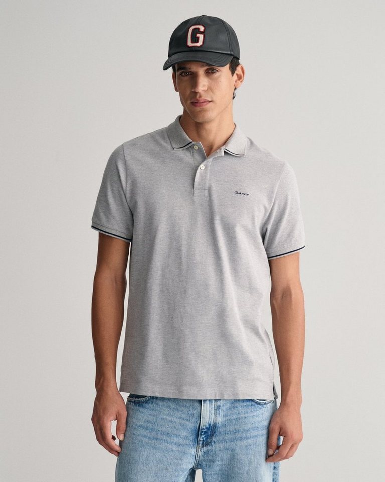 Gant Poloshirt TIPPING SS PIQUE POLO von Gant