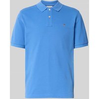 Gant Poloshirt mit Label-Stitching in Royal, Größe 4XL von Gant
