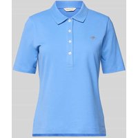 Gant Poloshirt mit Label-Stitching in Royal, Größe L von Gant