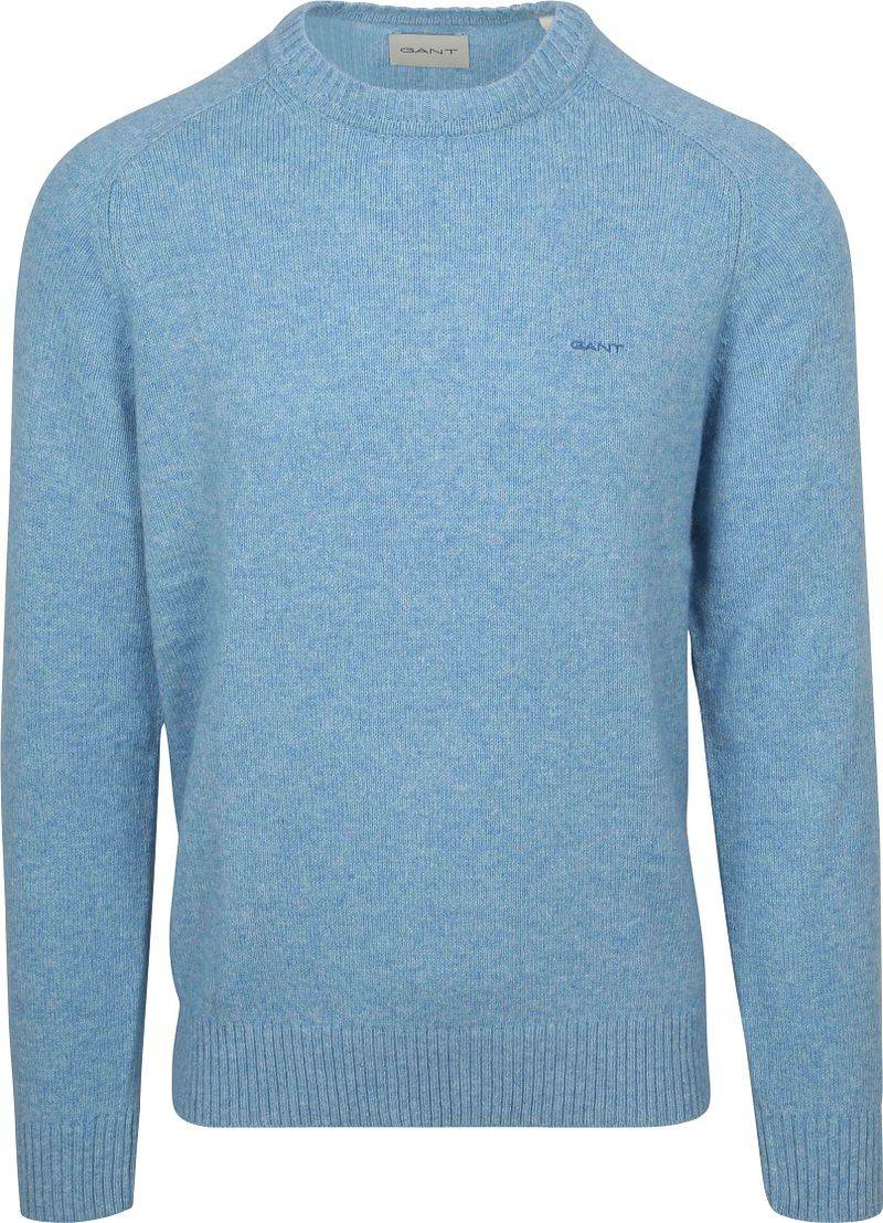 Gant Pullover Wool Blend Hellblau - Größe XXL von Gant
