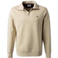 Gant Herren Troyer beige Baumwolle unifarben von Gant