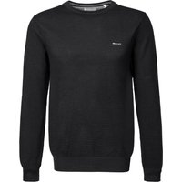 Gant Herren Pullover schwarz unifarben von Gant
