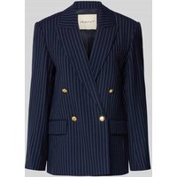 Gant Regular Fit Blazer mit Pattentaschen in Marine, Größe 46 Gant Regular Fit Blazer mit Pattentaschen in Marine, Größe 46 von Gant