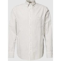 Gant Regular Fit Freizeithemd mit Brusttasche Modell 'ARCHIVE OXFORD' in Offwhite, Größe M von Gant
