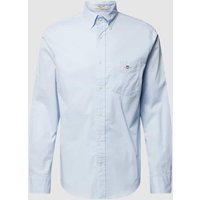 Gant Regular Fit Freizeithemd mit Brusttasche Modell 'POPLIN' in Hellblau, Größe M Gant Regular Fit Freizeithemd mit Brusttasche Modell 'POPLIN' in Hellblau, Größe M von Gant