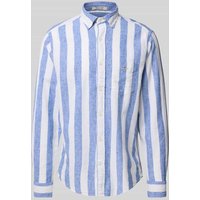 Gant Regular Fit Freizeithemd mit Brusttasche in Royal, Größe XXXL von Gant