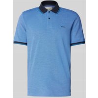 Gant Regular Fit Poloshirt mit Label-Stitching Modell 'OXFORD' in Royal, Größe XXL von Gant
