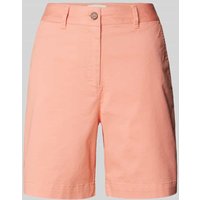 Gant Regular Fit Shorts mit Gürtelschlaufen in Lachs, Größe 38 von Gant