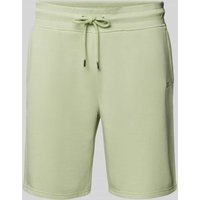 Gant Regular Fit Shorts mit elastischem Bund in Hellgruen, Größe S von Gant