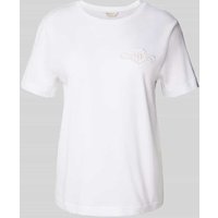 Gant Regular Fit T-Shirt aus reiner Baumwolle mit Logo-Patch in Weiss, Größe XL Gant Regular Fit T-Shirt aus reiner Baumwolle mit Logo-Patch in Weiss, Größe XL von Gant