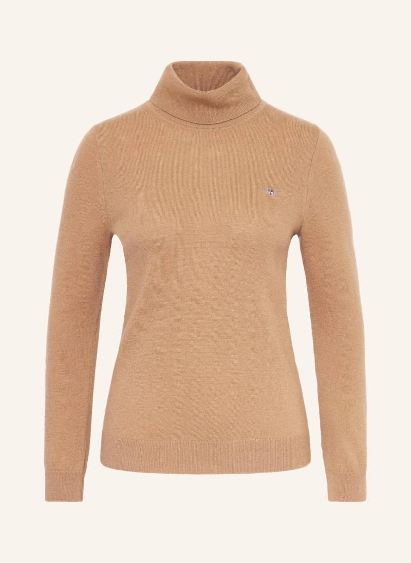 Gant Rollkragenpullover beige von Gant