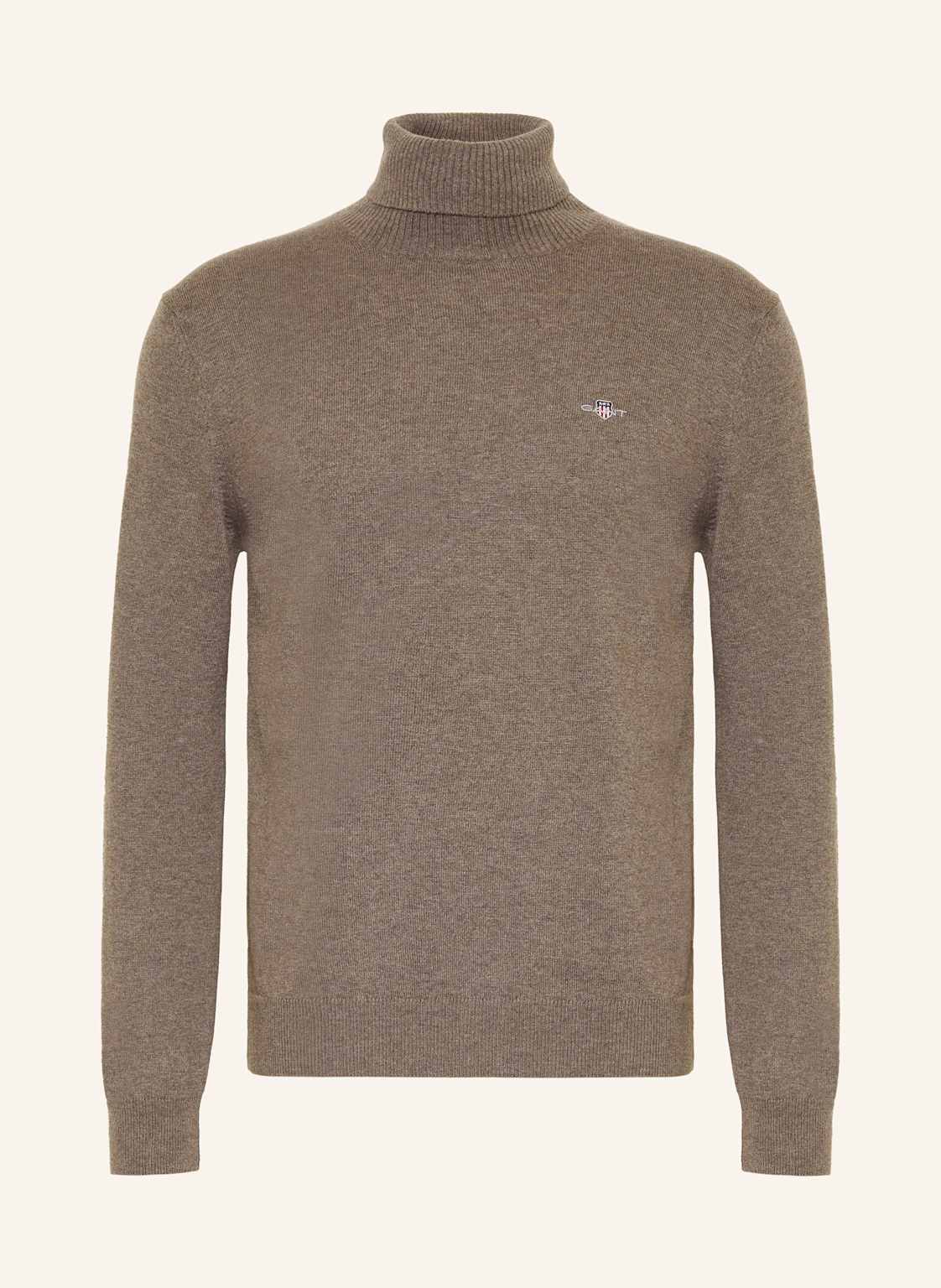 Gant Rollkragenpullover braun von Gant
