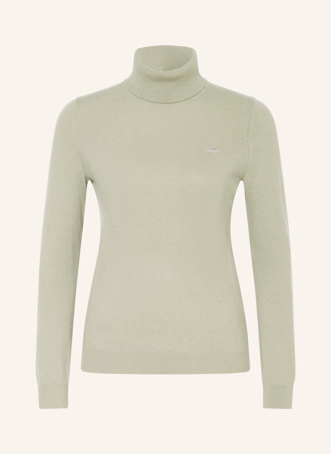 Gant Rollkragenpullover gruen von Gant