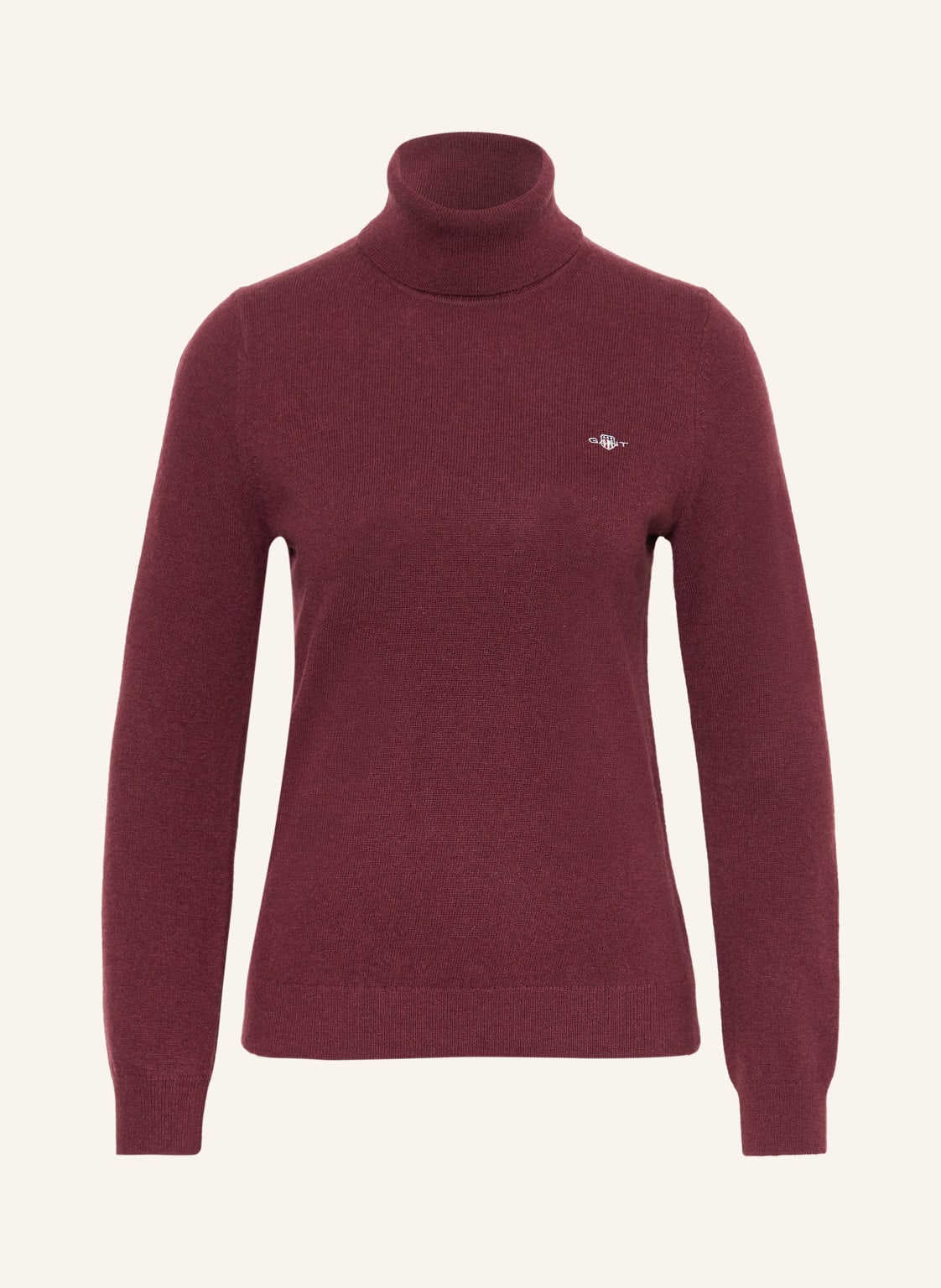 Gant Rollkragenpullover rot von Gant
