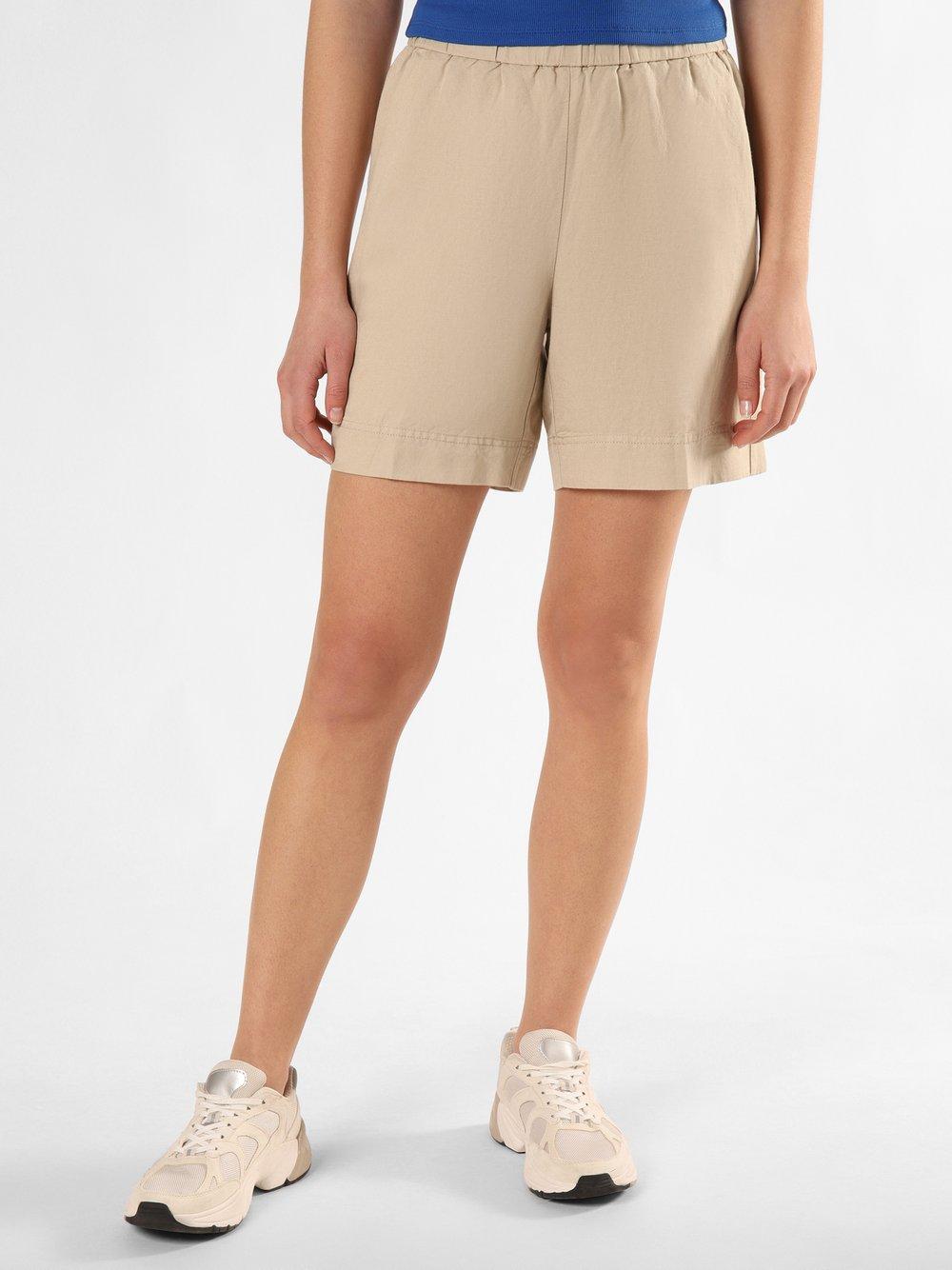 Gant Shorts mit Leinen-Anteil Damen, beige von Gant