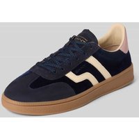 Gant Sneaker aus Leder mit Schnürung Modell 'Cuzima' in Marine, Größe 38 von Gant