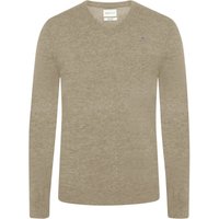 Gant Softer Pullover aus extrafeiner Lammwolle mit V-Ausschnitt in XXL Gant Softer Pullover aus extrafeiner Lammwolle mit V-Ausschnitt in XXL von Gant