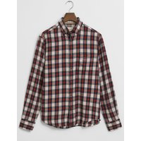 Gant Softes Flanellhemd mit Karomuster, Regular Fit in S von Gant