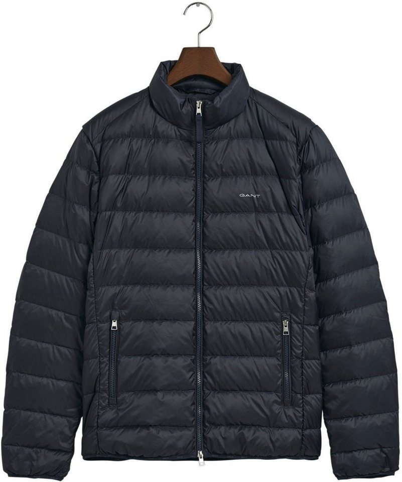 Gant Daunenjacke Light Down Jacket Daunen leicht pflegeleicht sehr leichte Daunen Steppjacke, Premium Qualität, klasissches Design von Gant