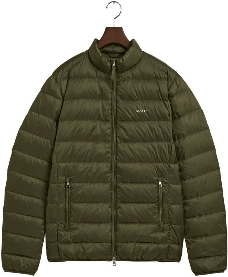 Gant Daunenjacke Light Down Jacket Daunen leicht pflegeleicht sehr leichte Daunen Steppjacke, Premium Qualität, klasissches Design von Gant