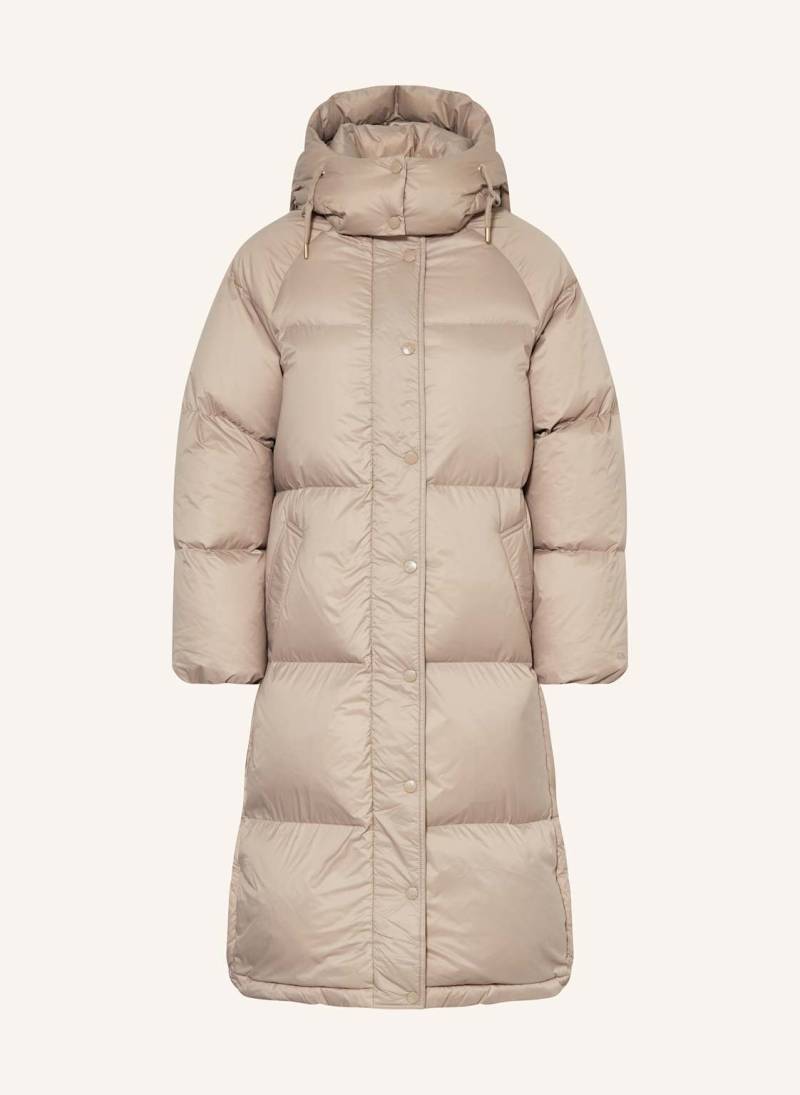 Gant Steppmantel Mit Abnehmbarer Kapuze beige von Gant