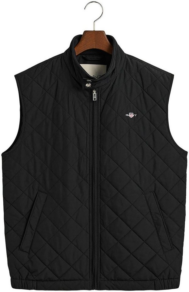 Gant Steppweste QUILTED WINDCHEATER VEST mit Wattierung aus recyceltem Polyester von Gant