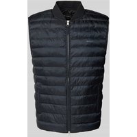 Gant Steppweste mit Zweiwege-Reißverschluss in Black, Größe XXXL Gant Steppweste mit Zweiwege-Reißverschluss in Black, Größe XXXL von Gant
