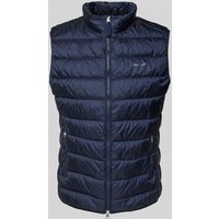 Gant Steppweste mit Stehkragen in Marine, Größe XXL Gant Steppweste mit Stehkragen in Marine, Größe XXL von Gant
