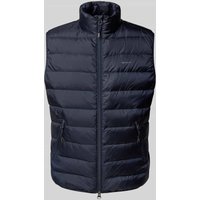 Gant Regular Fit Steppweste mit Daunen-Feder-Füllung in Dunkelblau, Größe XXXL Gant Regular Fit Steppweste mit Daunen-Feder-Füllung in Dunkelblau, Größe XXXL von Gant