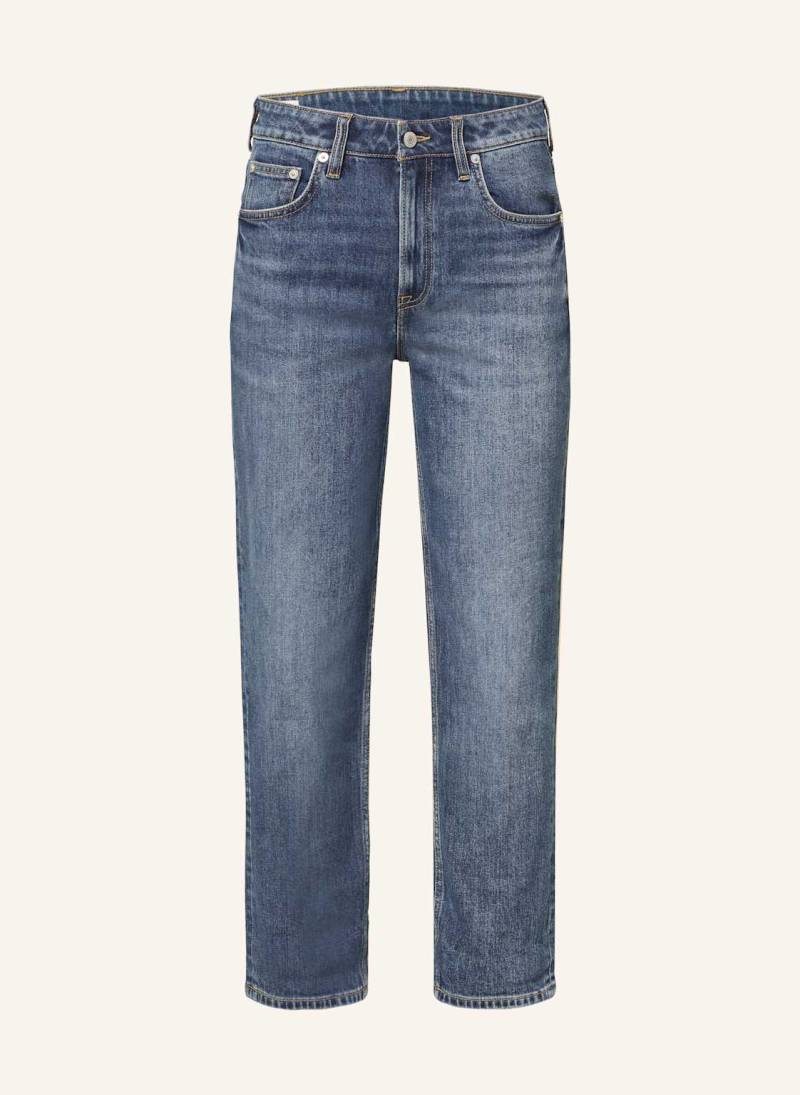 Gant Straight Jeans Cropped Straight blau von Gant
