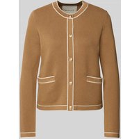 Gant Strickcardigan mit Eingrifftaschen in Sand, Größe M Gant Strickcardigan mit Eingrifftaschen in Sand, Größe M von Gant