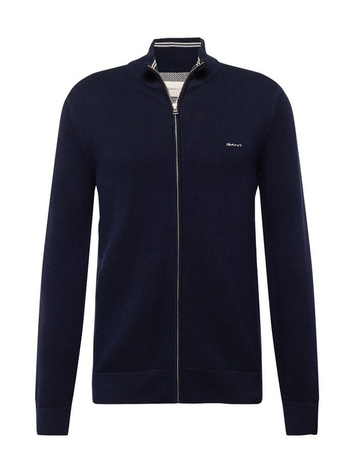 Gant Strickjacke (1-tlg) Plain/ohne Details von Gant