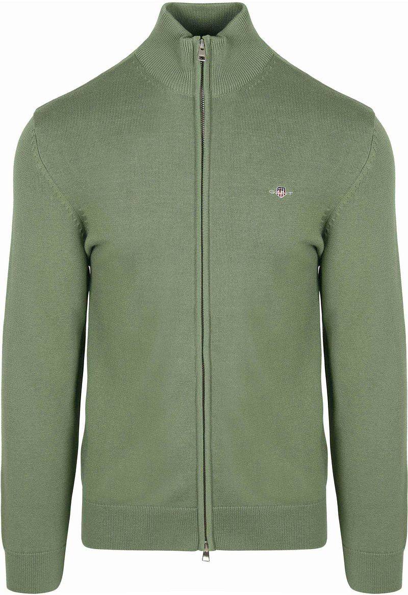 Gant Strickjacke Grün - Größe M von Gant