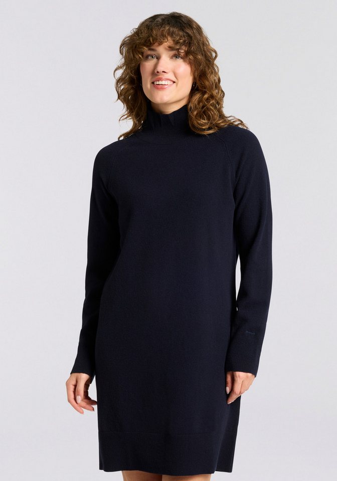 Gant Strickkleid SUPERFINE LAMBSWOOL KNIT Winterkleid, relaxed fit, Rollkragen, aus reiner Wolle von Gant