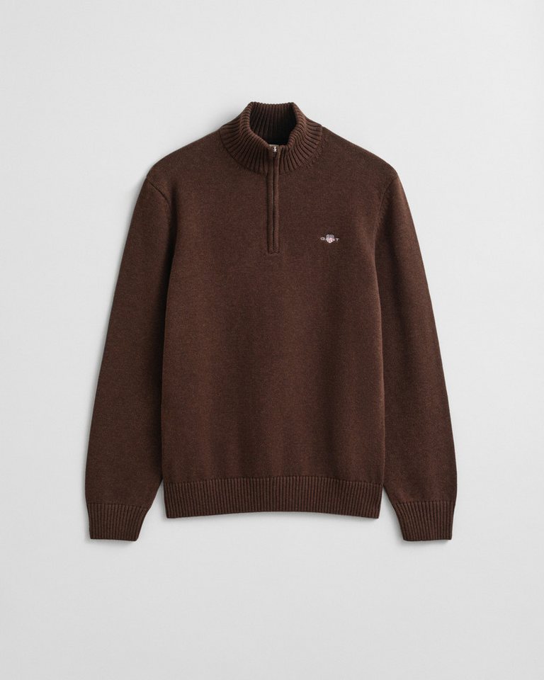 Gant Strickpullover CASUAL COTTON HALF ZIP von Gant