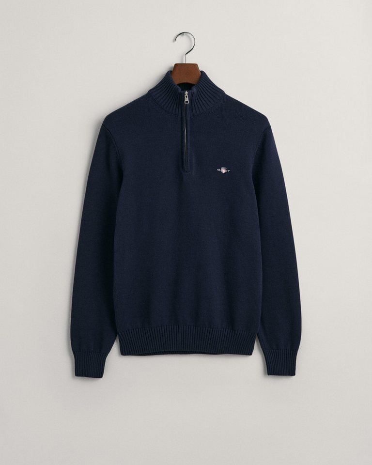 Gant Strickpullover CASUAL COTTON HALF ZIP von Gant