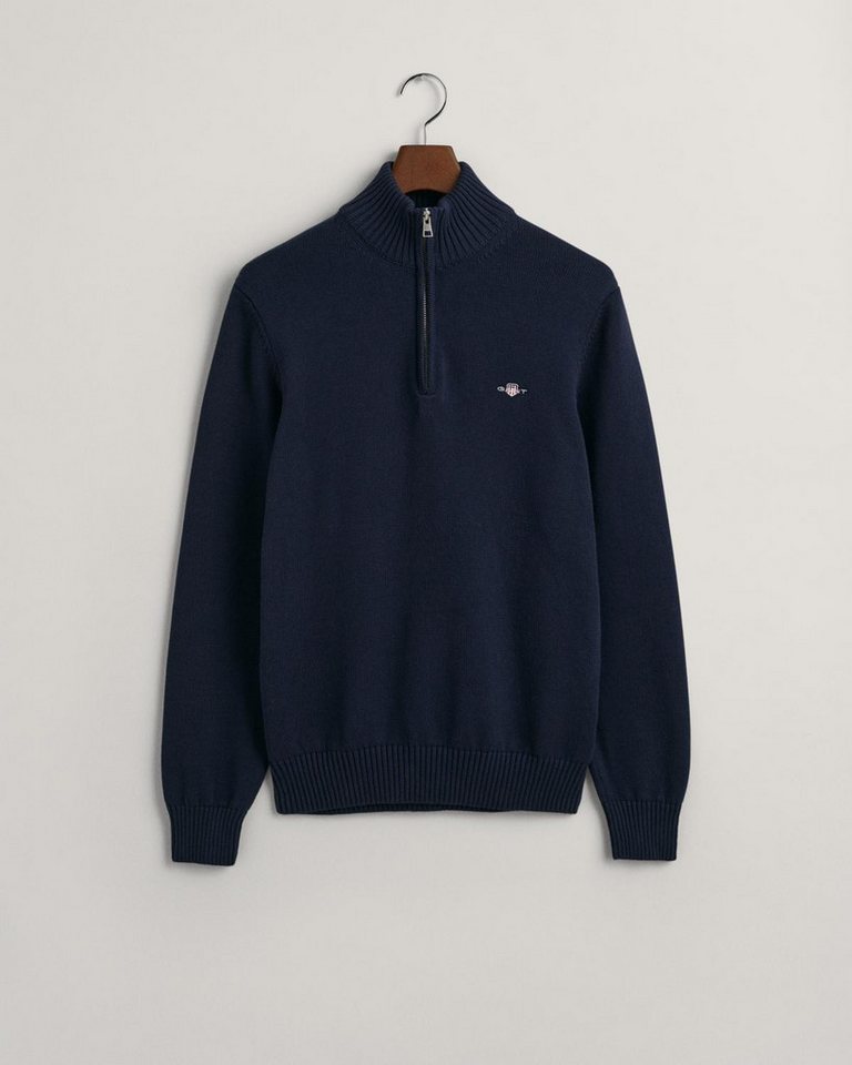 Gant Strickpullover CASUAL COTTON HALF ZIP von Gant