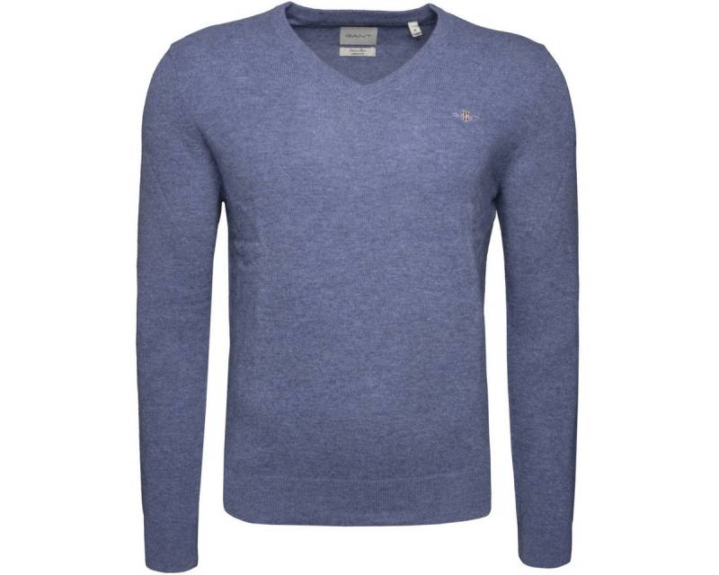 Gant Strickpullover Extrafine Lambswool V-Neck Herren von Gant