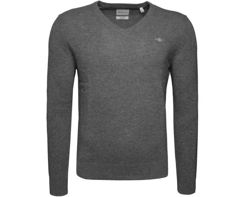 Gant Strickpullover Extrafine Lambswool V-Neck Herren von Gant