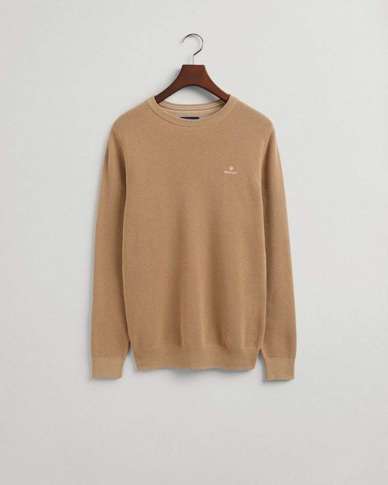 Gant Wollpullover GANT / He.Pullover / COTTON PIQUE C-NECK von Gant